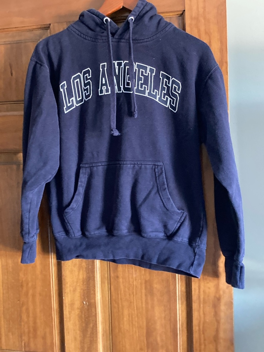 Los Angeles Navy Pullover Hoodie Sweatshirt